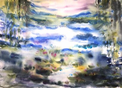 NINFEE - a Paint Artowrk by Shirin Eghbal